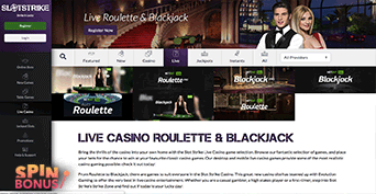 Slotstrike Live Casino