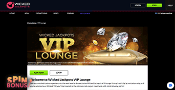 Wicked Jackpots VIP