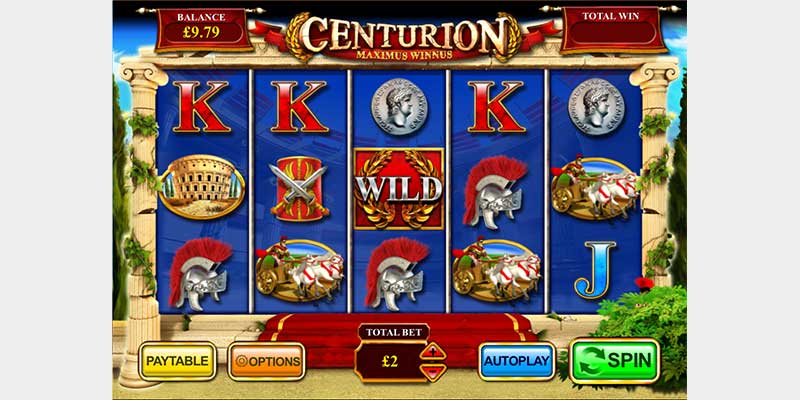 centurion slot gameplay