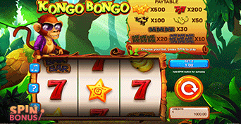 kongo bongo free spins